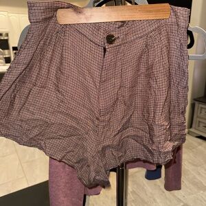Women's Checkered Shorts